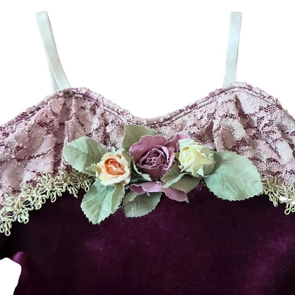 Curtain Call Velvet Tulle Fairy Costume Dress